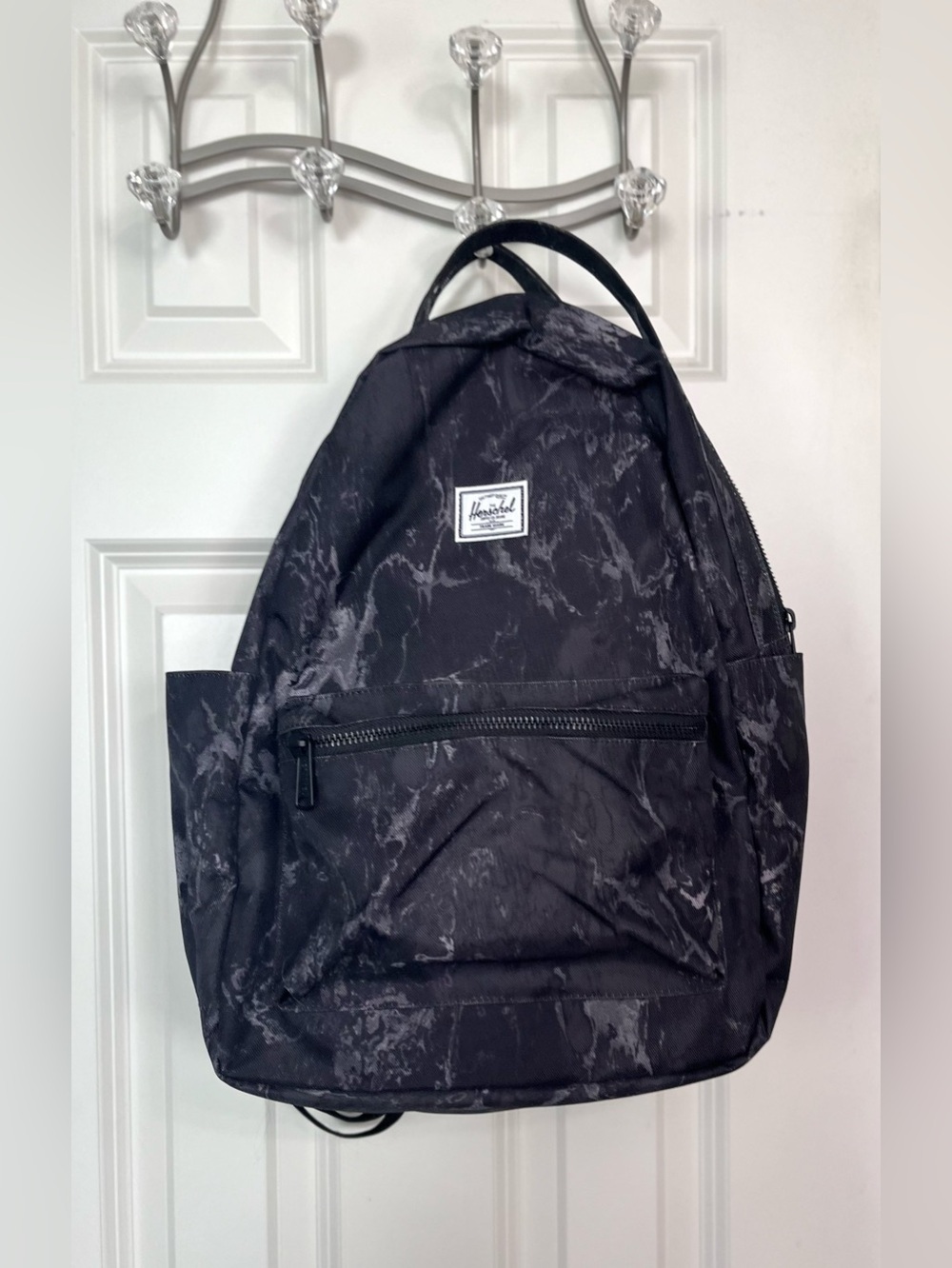 Herschel Nova Mid Volume Backpack Black Marble NWOT